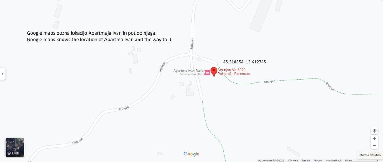 Apartma Ivan Portoroz Luaran gambar